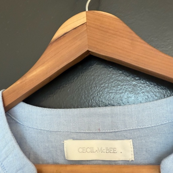 Cecil Mcbee- M EUC condition Lux ultra wrap dress- layered light lined - Picture 7 of 16